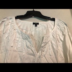 Talbots Woman white blouse